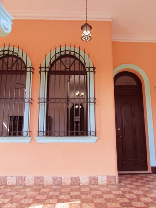 Front View of Front Porch - Entrance to Home