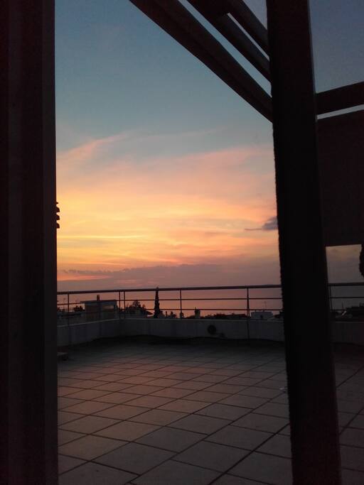 Enjoy amazing sunsets..