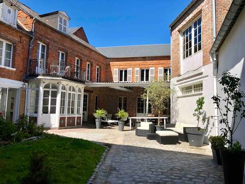 Normandy close to beaches and Baie de Somme