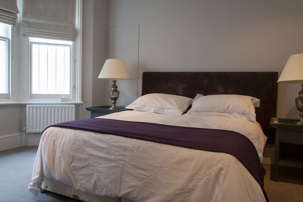 Large master bedroom with ensuite bathroom