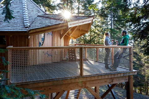 Unusual Chartreuse hut - "La Trafolle"