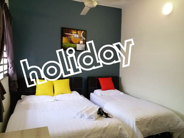 1 брачен кревет (широк 150-179 см) и 1 еднокреветна соба