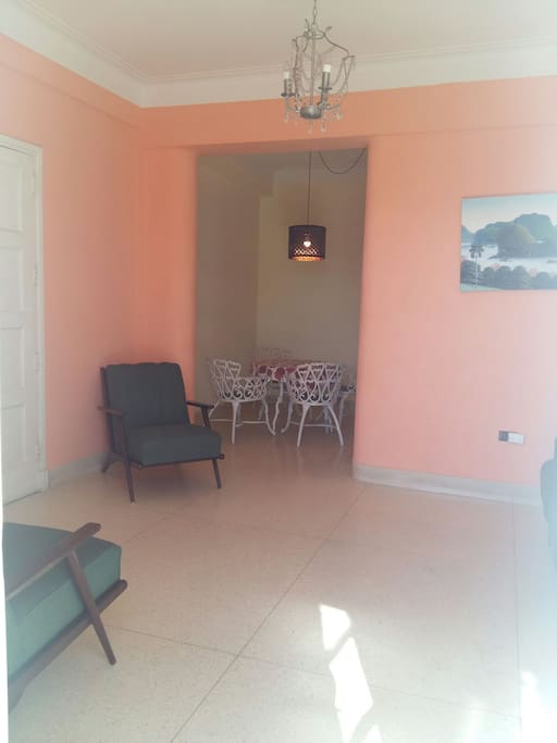 Living Room and Dining Room