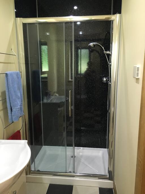 Ensuite shower and toilet