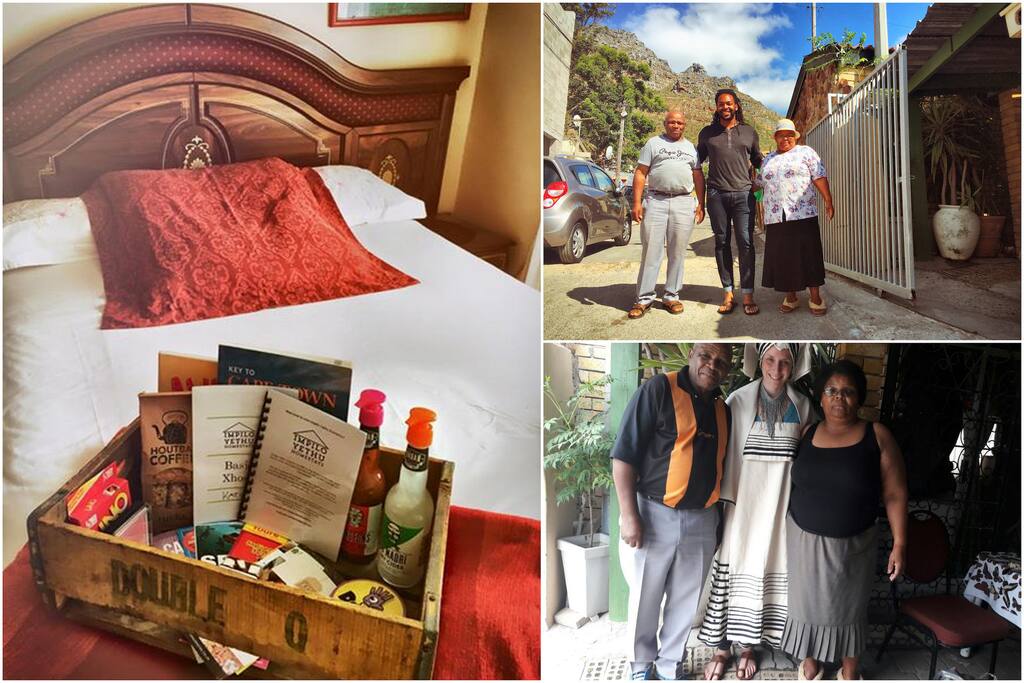 Impilo Yethu Homestay Welcome Basket and some of the AirBnb guests Miriam and Welcome have hosted!