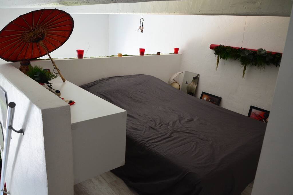 Chambre en mezzanine
