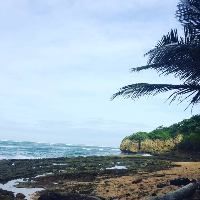 Down the hill Ocean