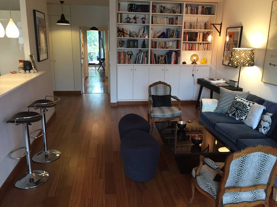 Salon vu du balcon