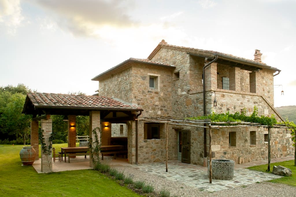 view of the villa