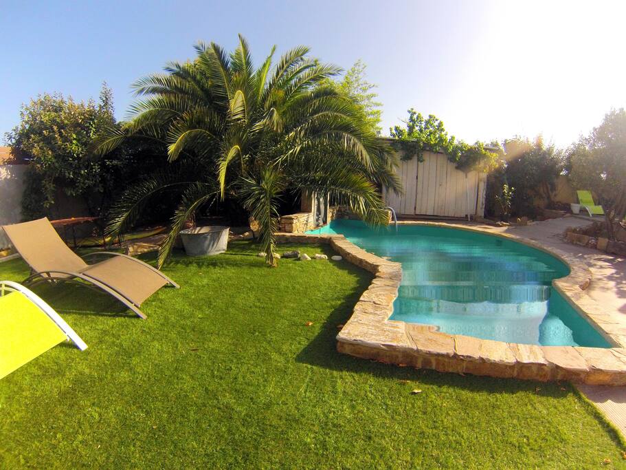 Bains de soleil.