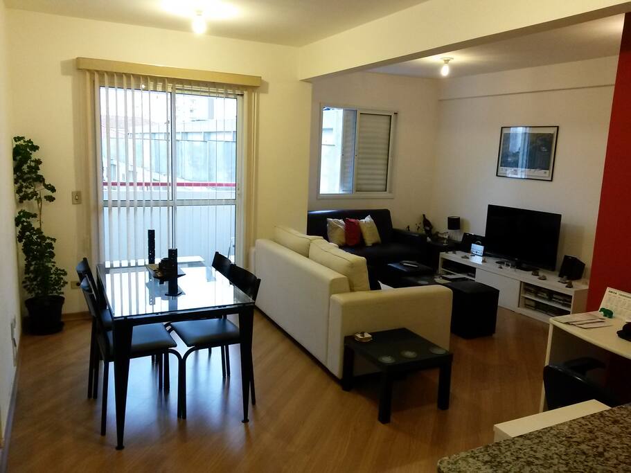 Sala de Estar/Jantar com varanda