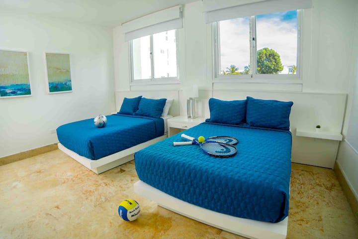 Quarto 3, cama de casal