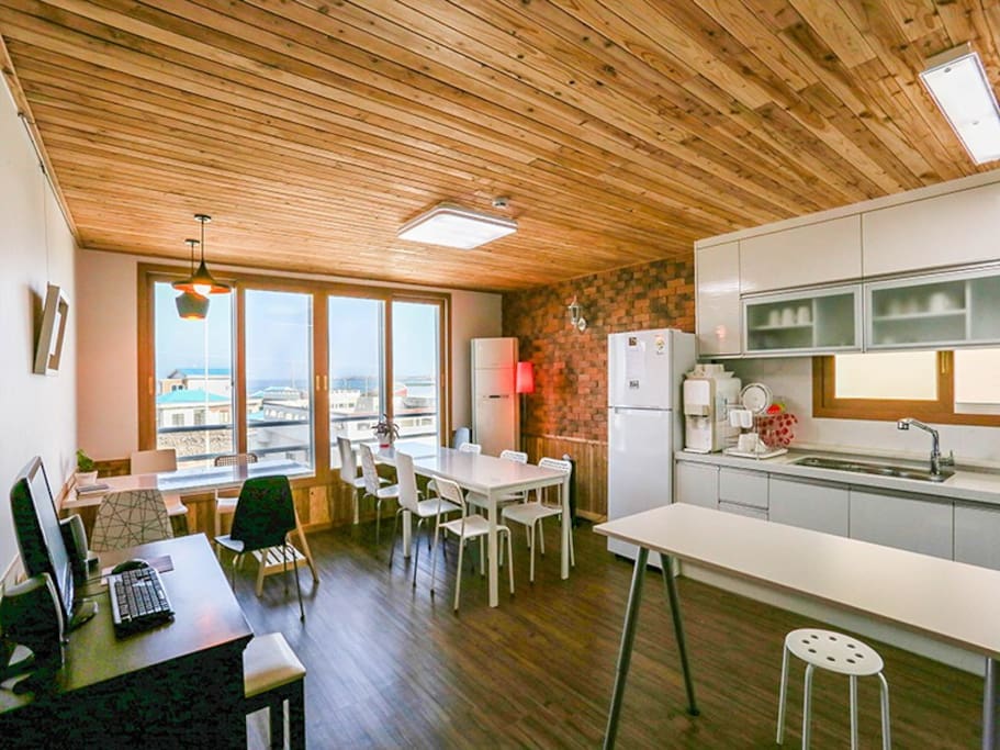 Shared Kitchen & living room