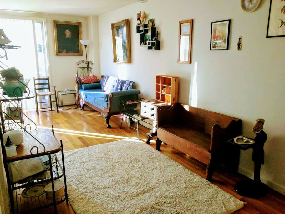 Large foyer and living room