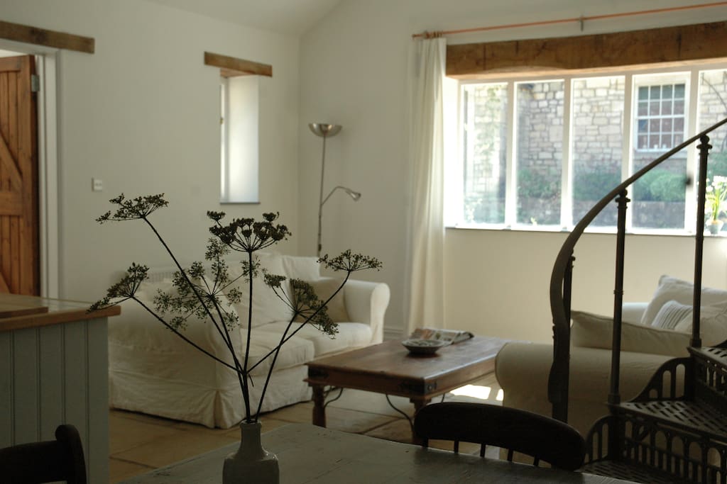 Sunlit sitting room