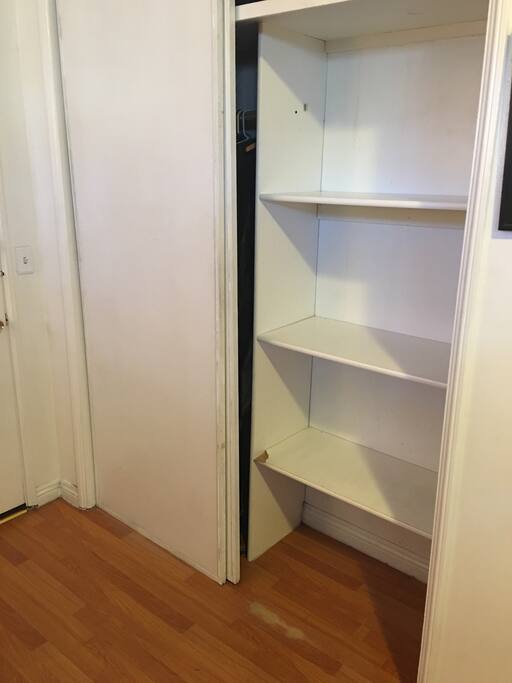 lots of closet space