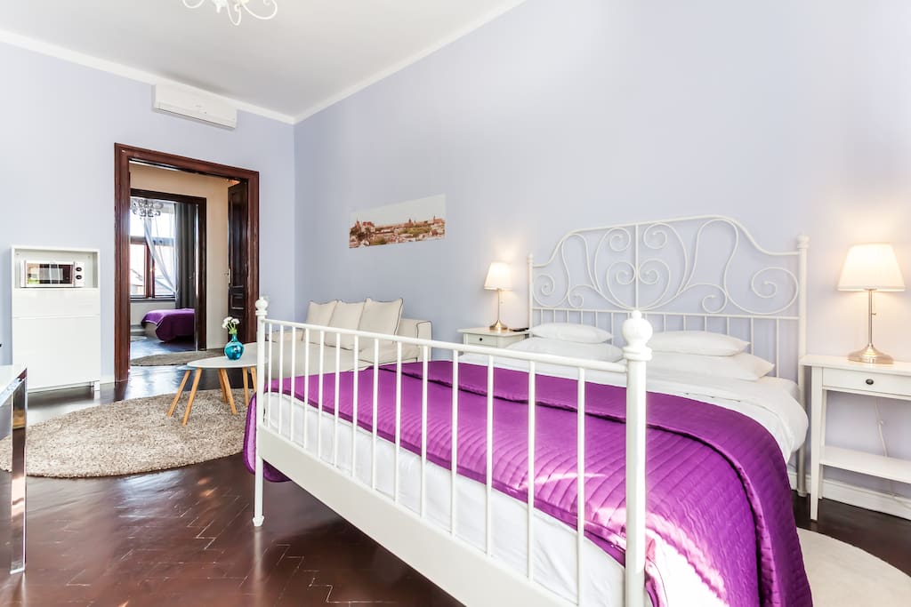 Queen-size bed