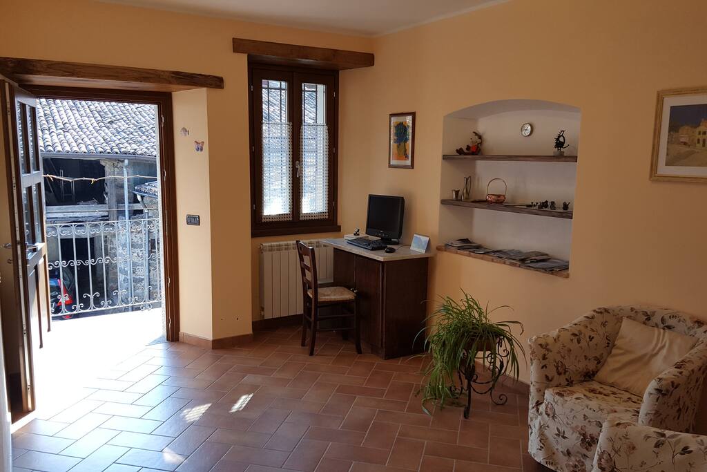 Hall with Internet Point for guest