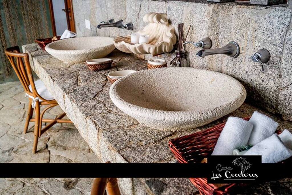 Baño de cabaña privada