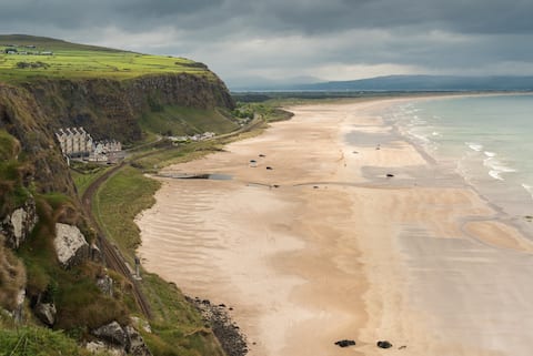 Popular Airbnb listing: The Beach Penthouse Apartment Downhill in Bann