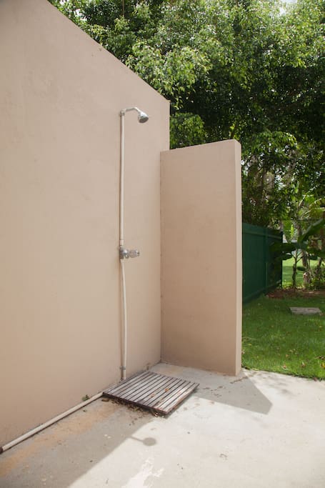 Outdoor shower