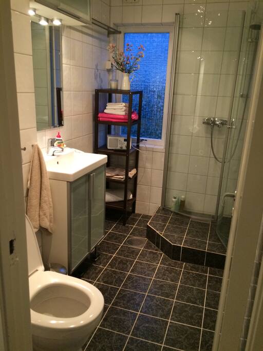 Modern and clean bathroom