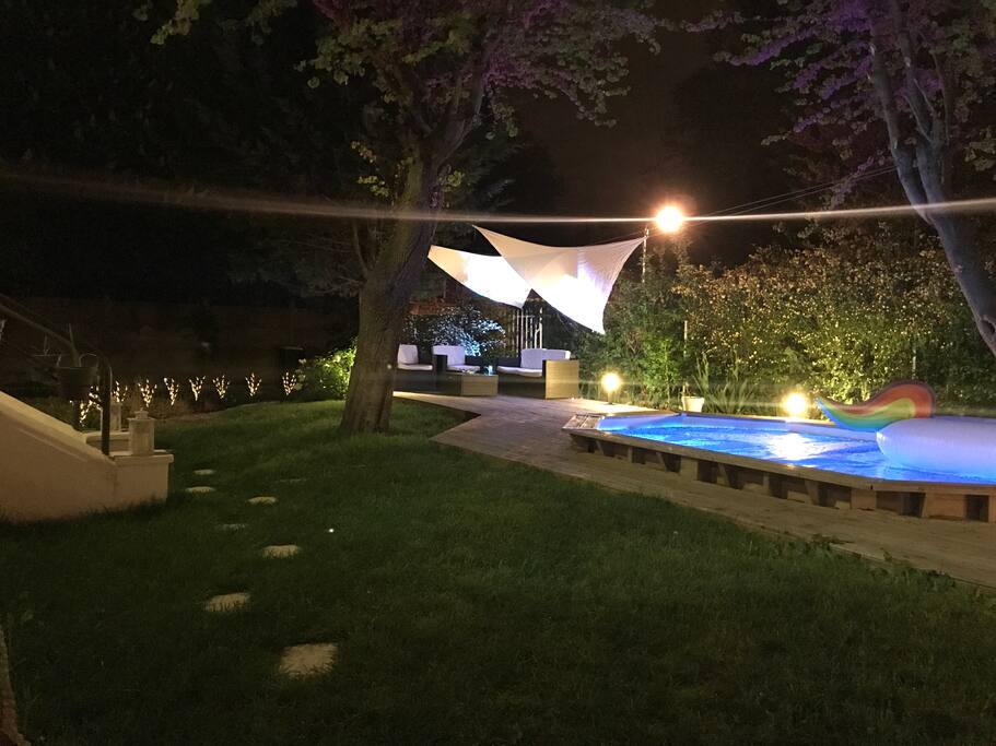 Terrasse de nuit