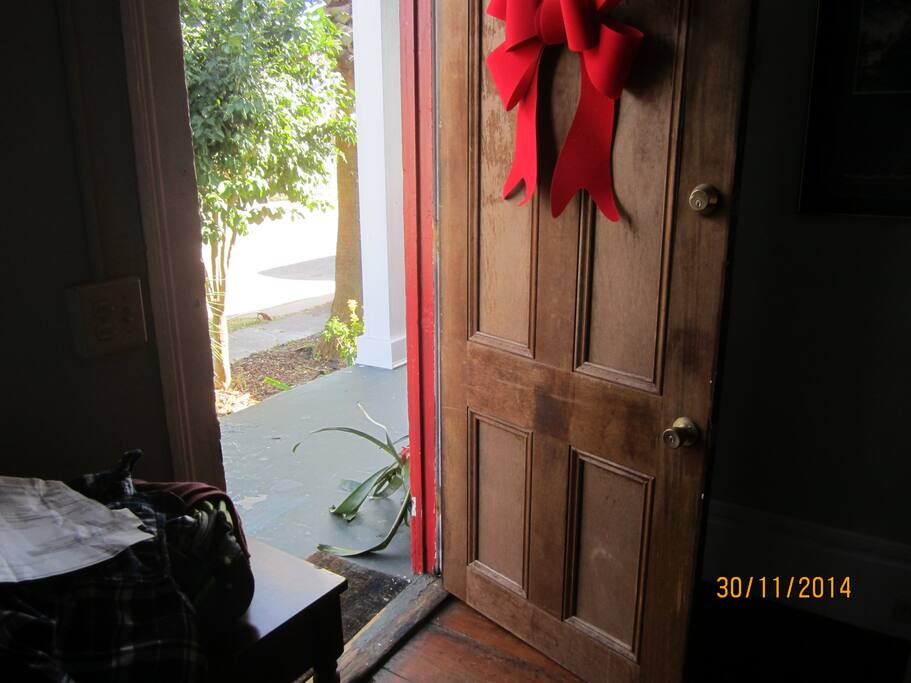 Welcoming entryway