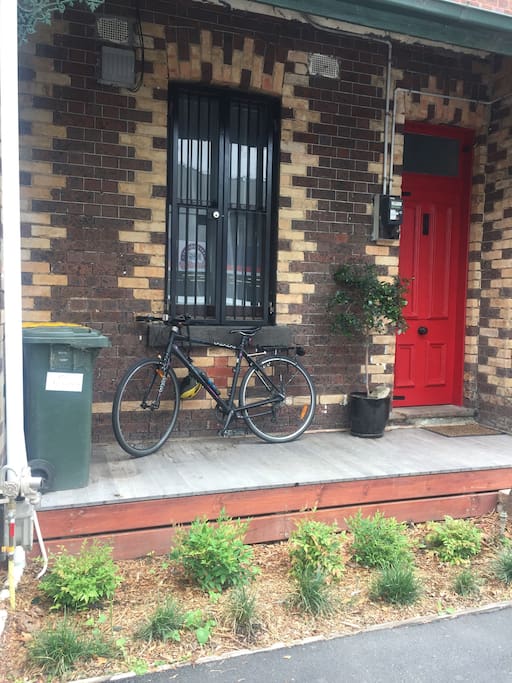 Bike available on request