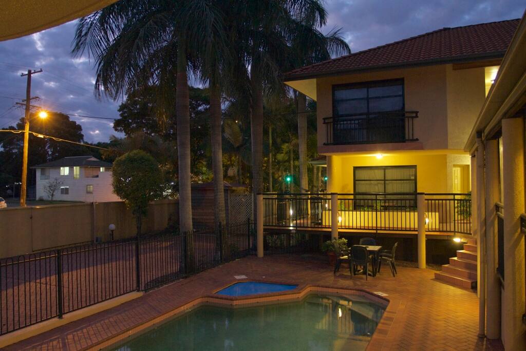 Heated pool and spa