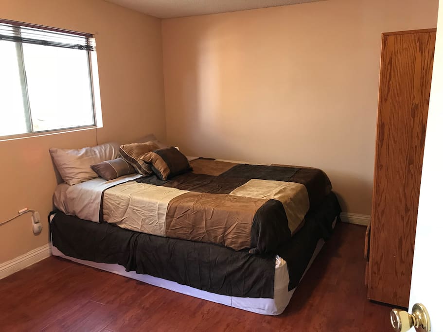 The bed is made by 2 quality mattresses of king and queen. I will simply separate the beds into 2 different beds if needed
