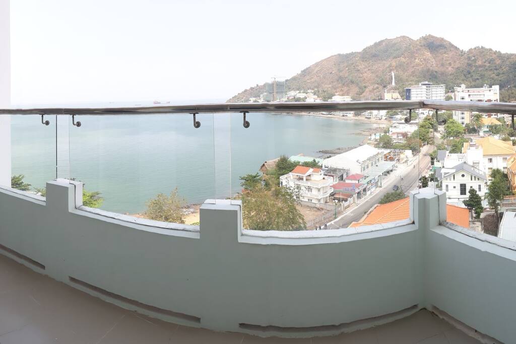 spacious balcony