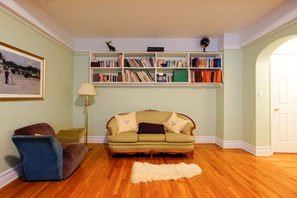 Massive master bedroom with a sitting area!