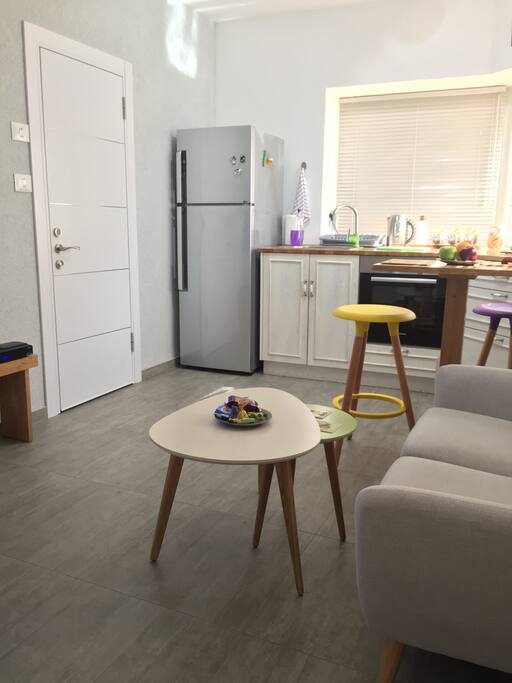 Kitchen & living room