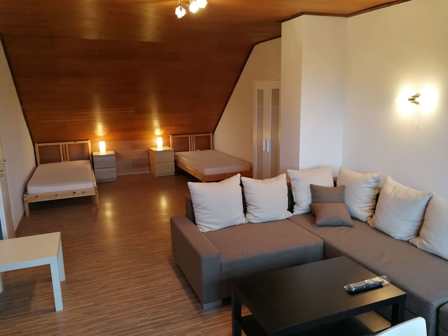 Gemütliche Wohnlandschaft