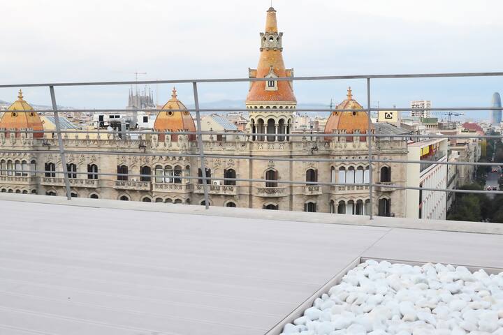 Barcelona center penthouse solarium gallery image 4
