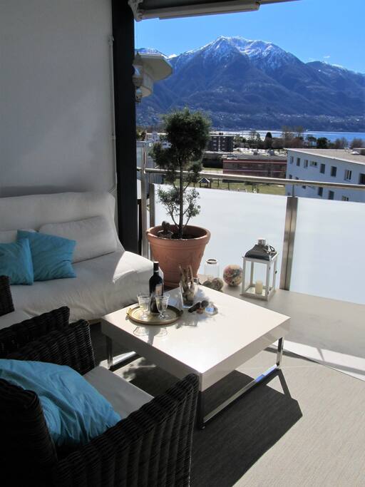 Blick von der Terrasse