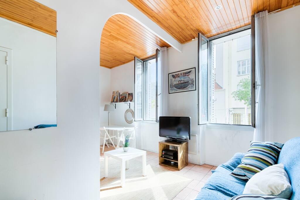 Living room with sofa