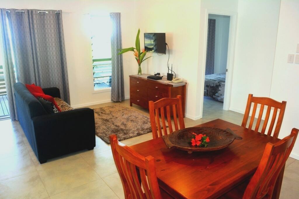 Spacious open plan living