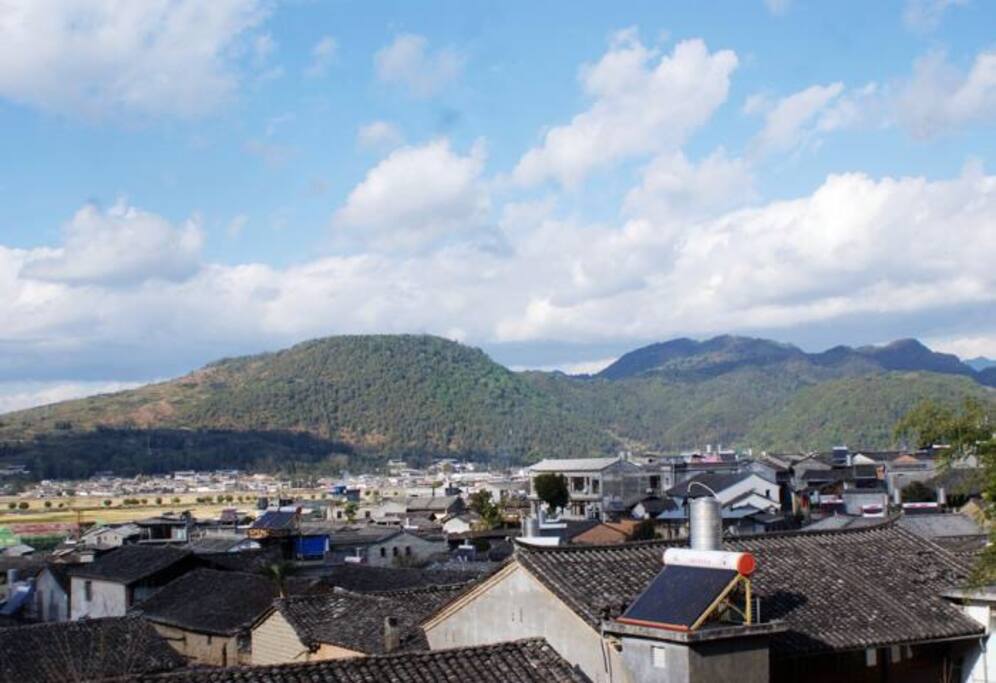 火山群在望的房间