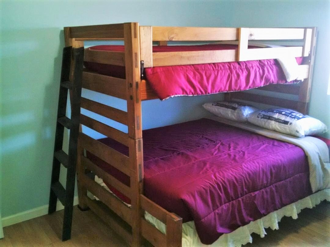 Druga spavaća soba s krevetom na kat za 3 osobe