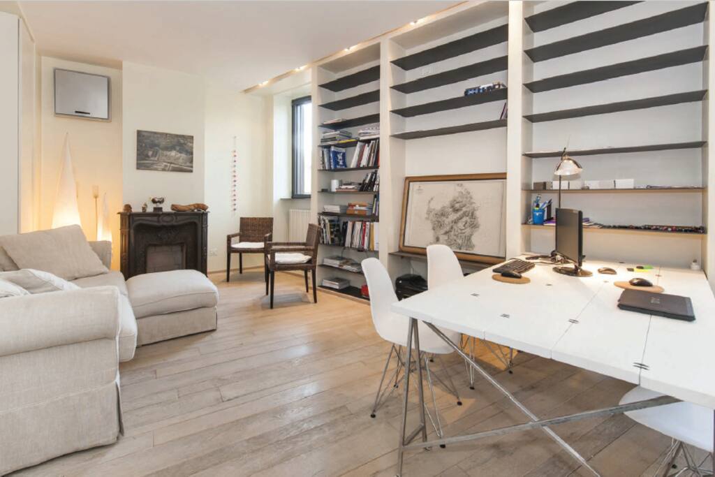 Large Bedroom with double sofa-bed