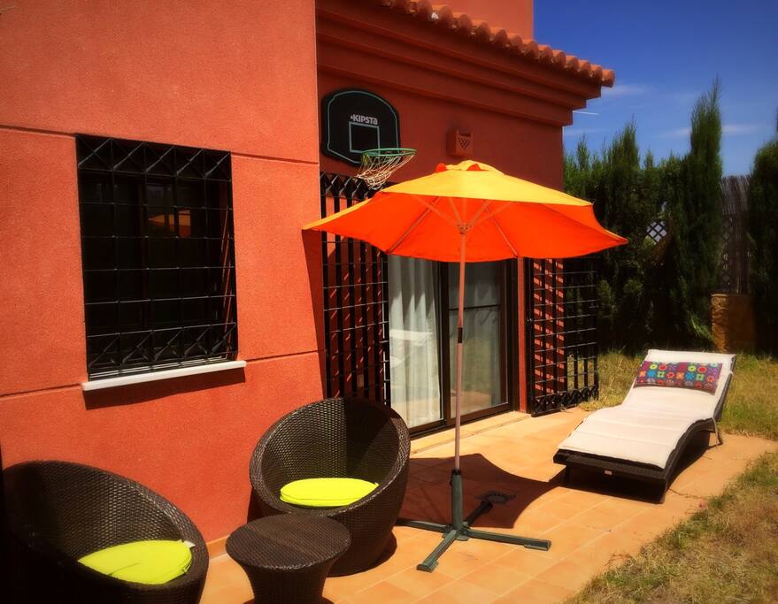 Solarium en zona dormitorio