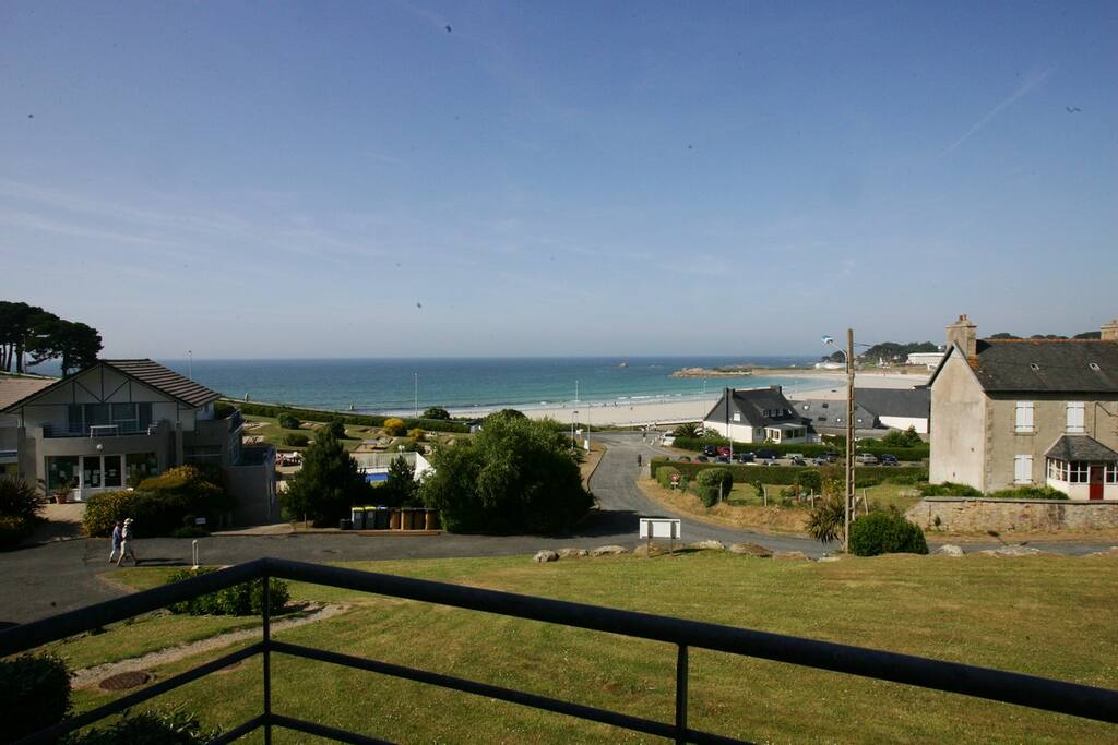 vue du balcon
