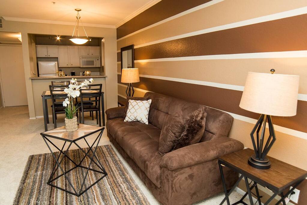 Spacious Living and Dining Area