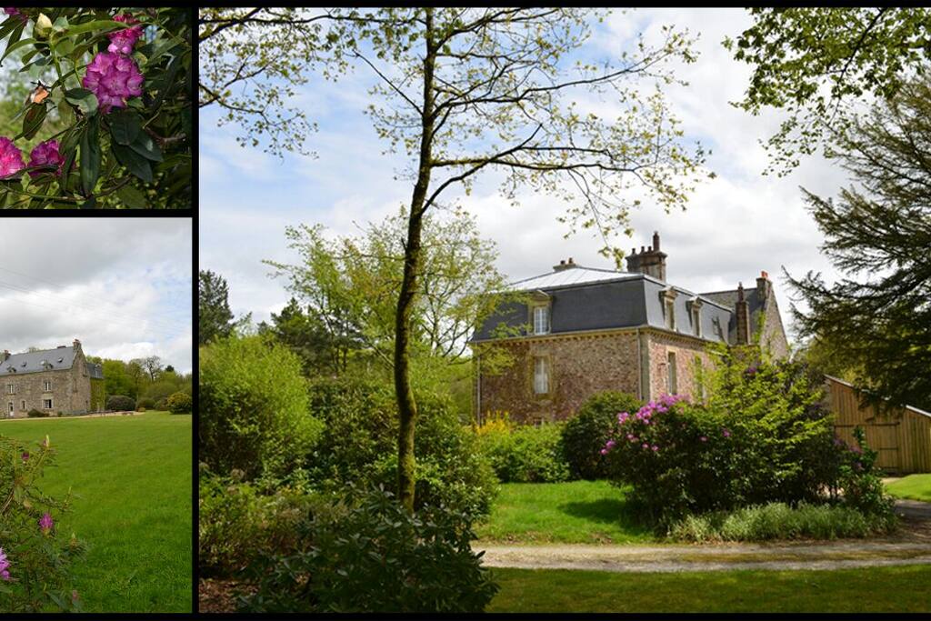 Le Manoir de Toullaëron - Vue ouest