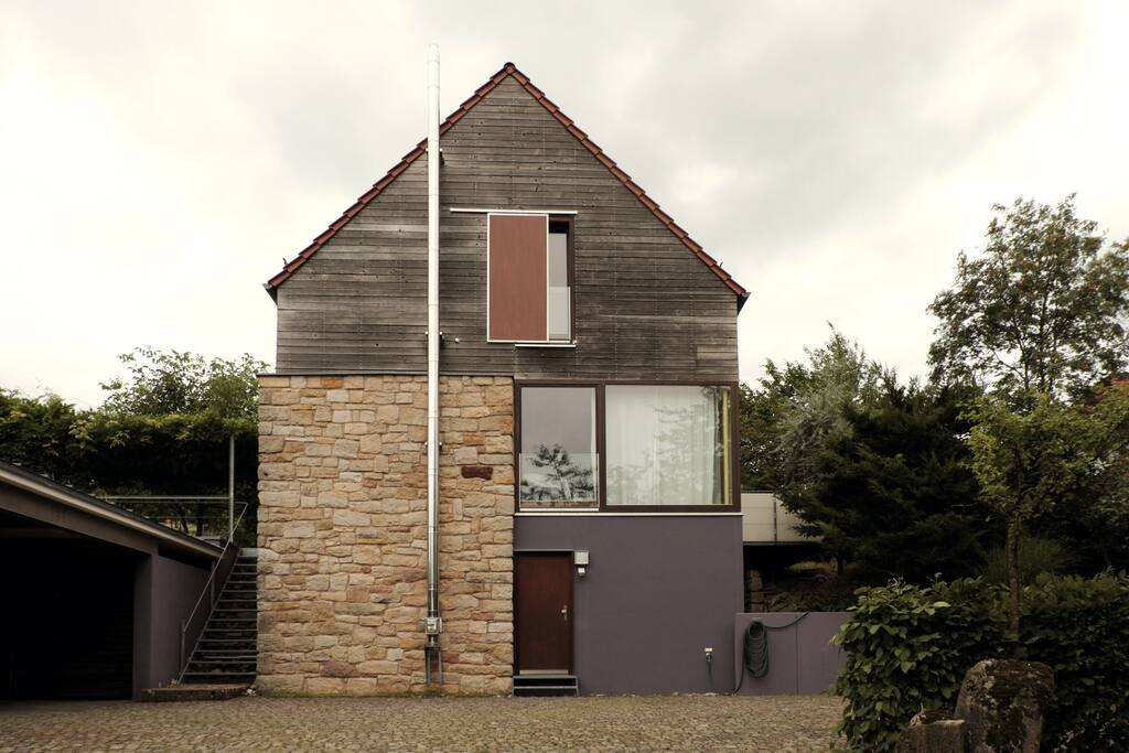 Frontansicht Ferienhaus