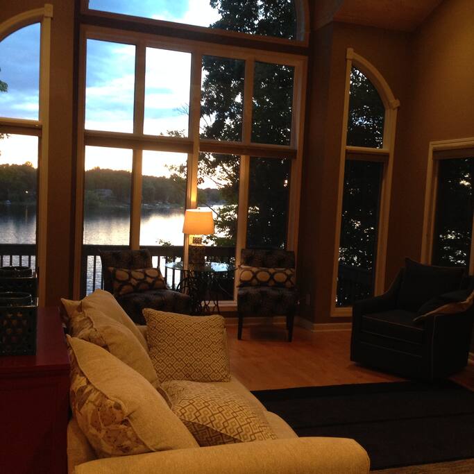 View from the master bedroom
