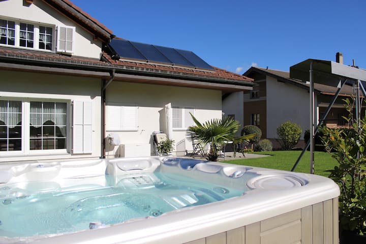 Recovery in the middle of the Swiss Alps