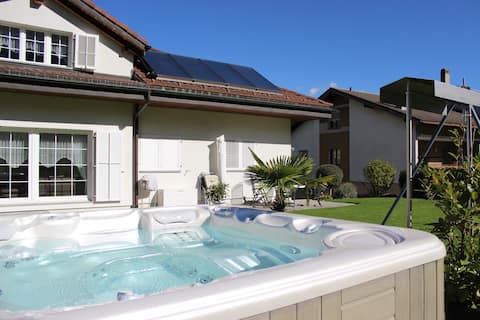 Recovery in the middle of the Swiss Alps